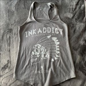 Ink Addict tank top